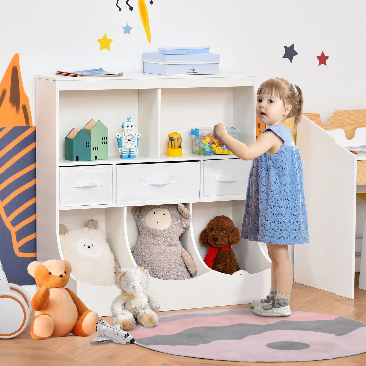 Kids Storage & Bookcase