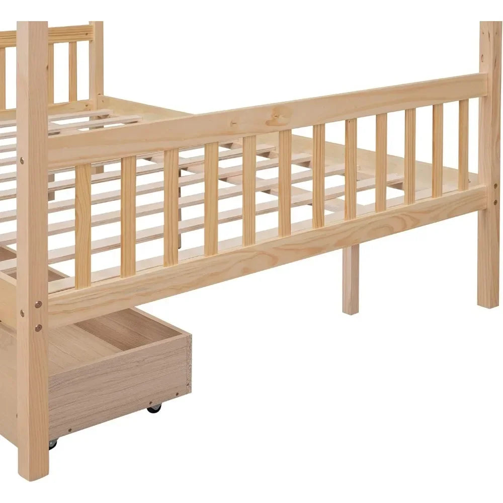 Full Size Kids House Bed