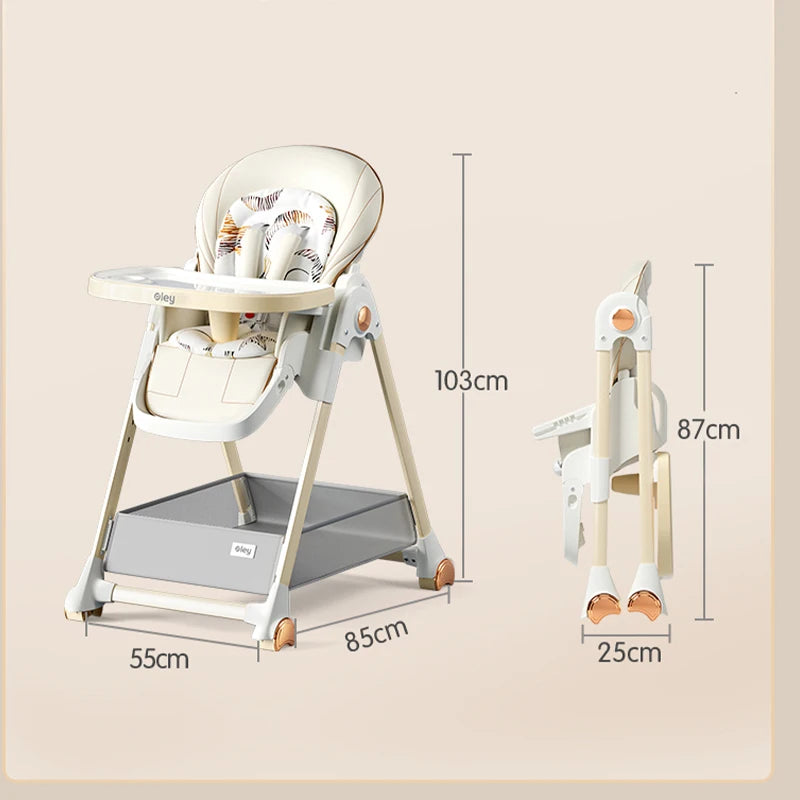 Adjustable Baby High Chair