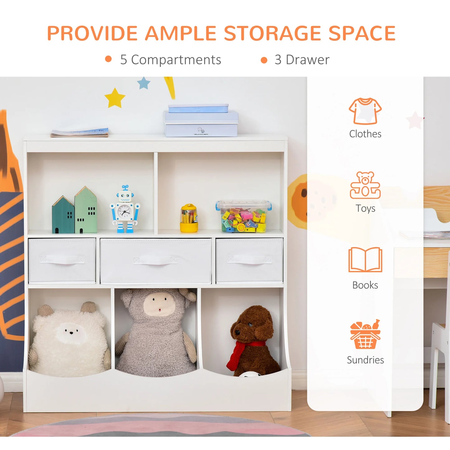 Kids Storage & Bookcase